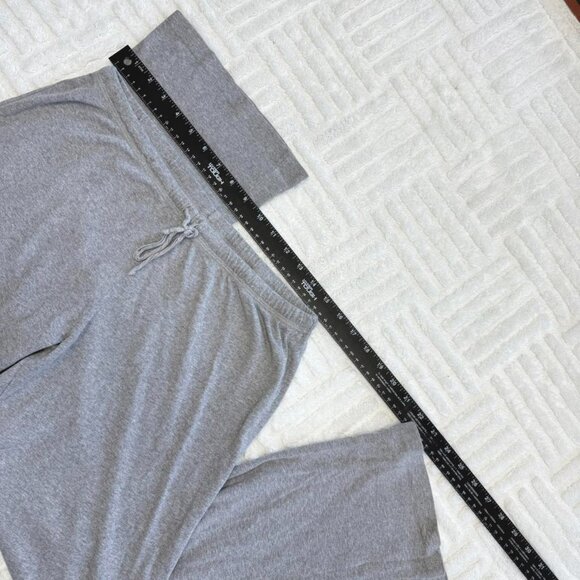 y2k Old Navy lounge pants grey pajama sleep pants grey w/ drawstrings - Picture 6 of 7